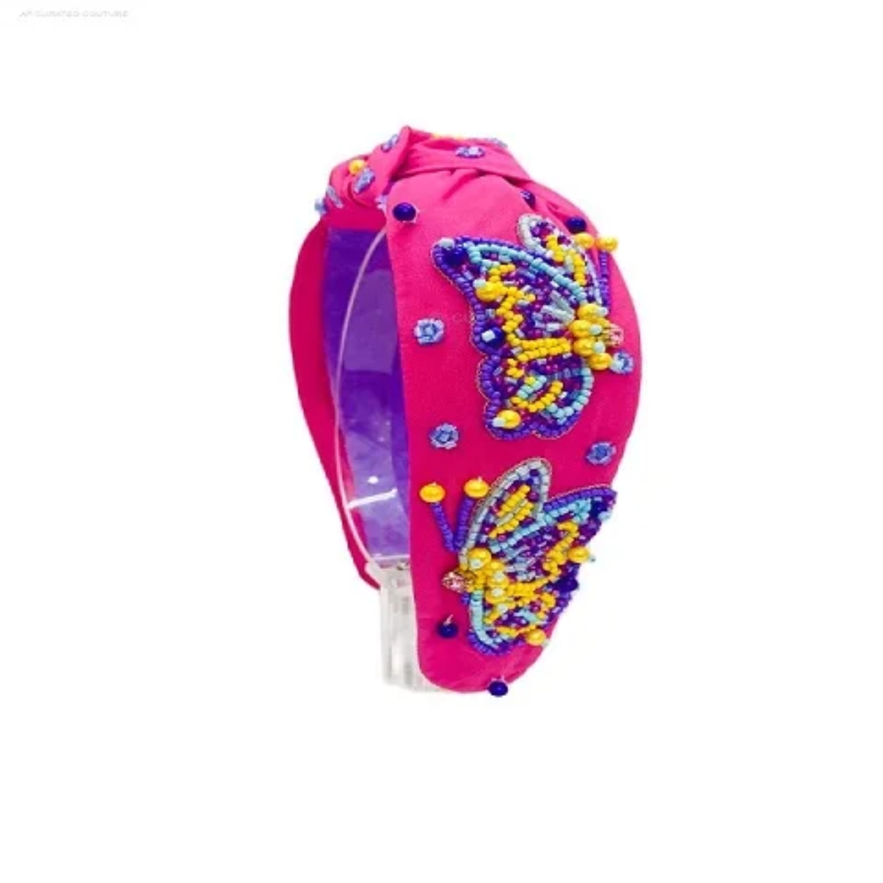 Fuchsia Butterfly Bliss Handmade Headband