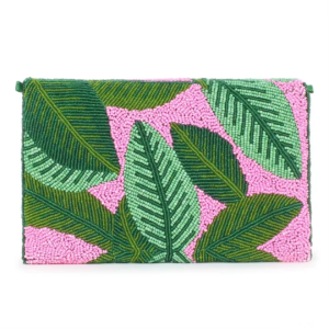Tropical Bliss Beaded Clutch