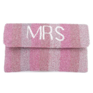 Mrs. Sparkle Beaded Clutch