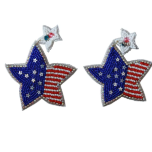 Star-Spangled Earrings