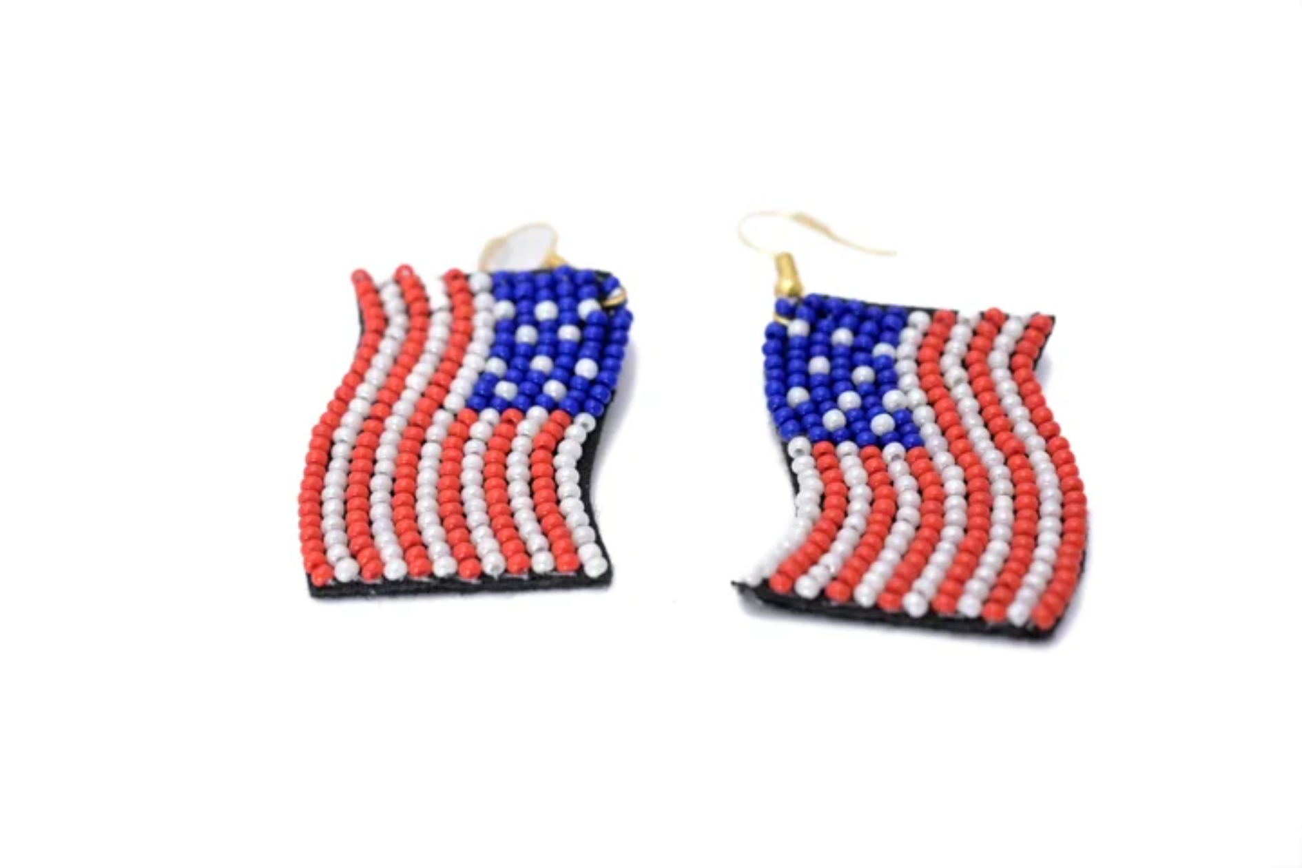 Patriotic Wave Earrings