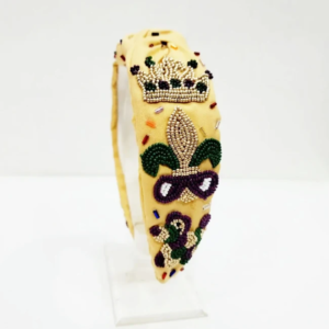 Mardi Gras Crown Jewel Headband