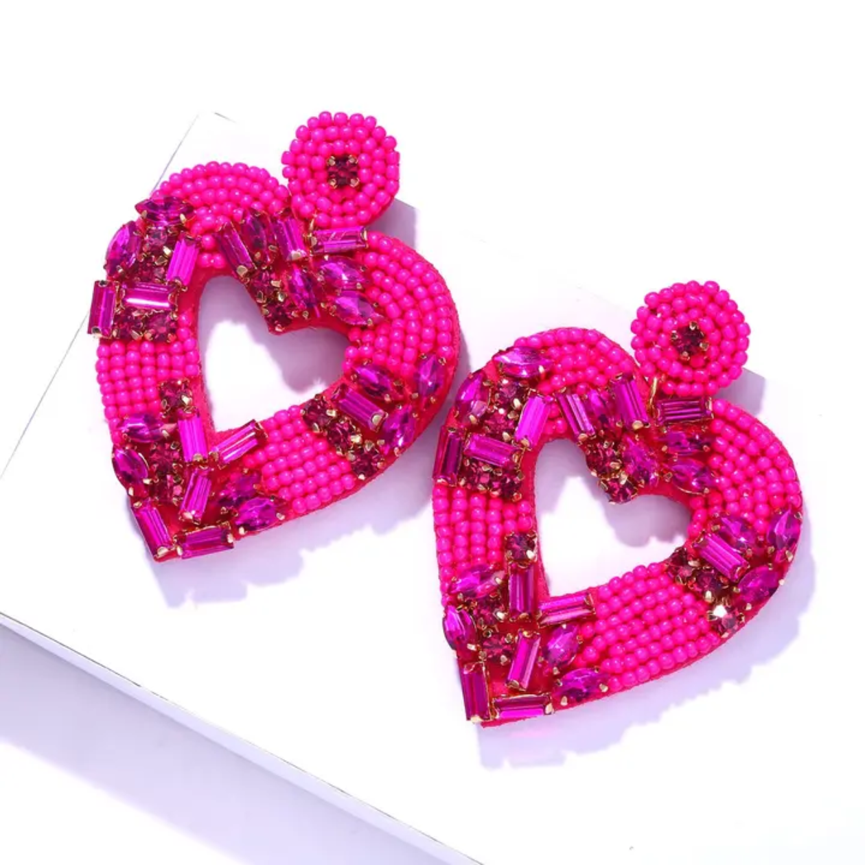 Radiant Heartburst Earrings