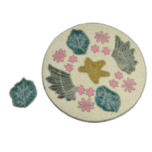 Ocean Bliss Beaded Placemat Set