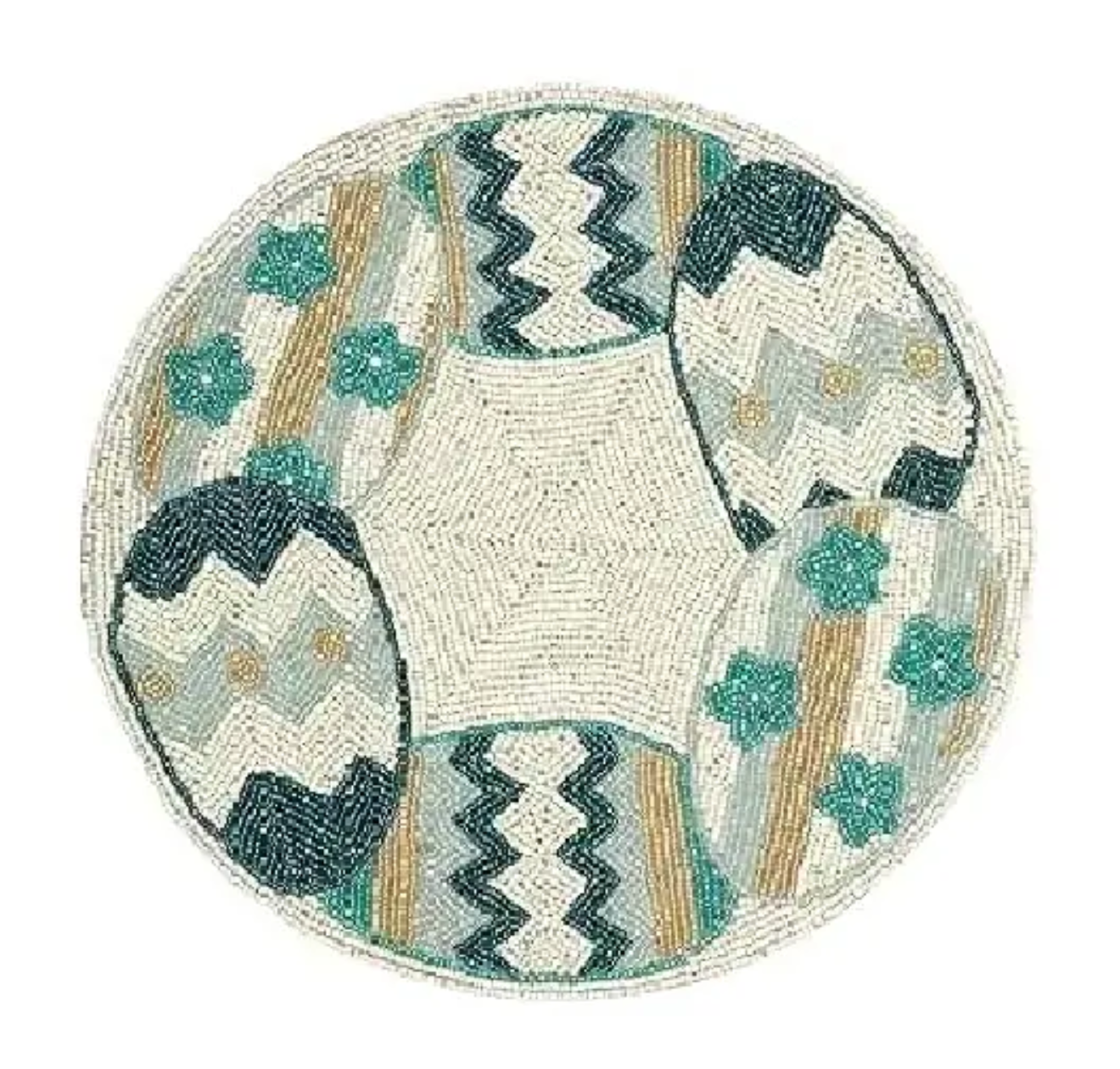 Coastal Harmony Beaded Placemat