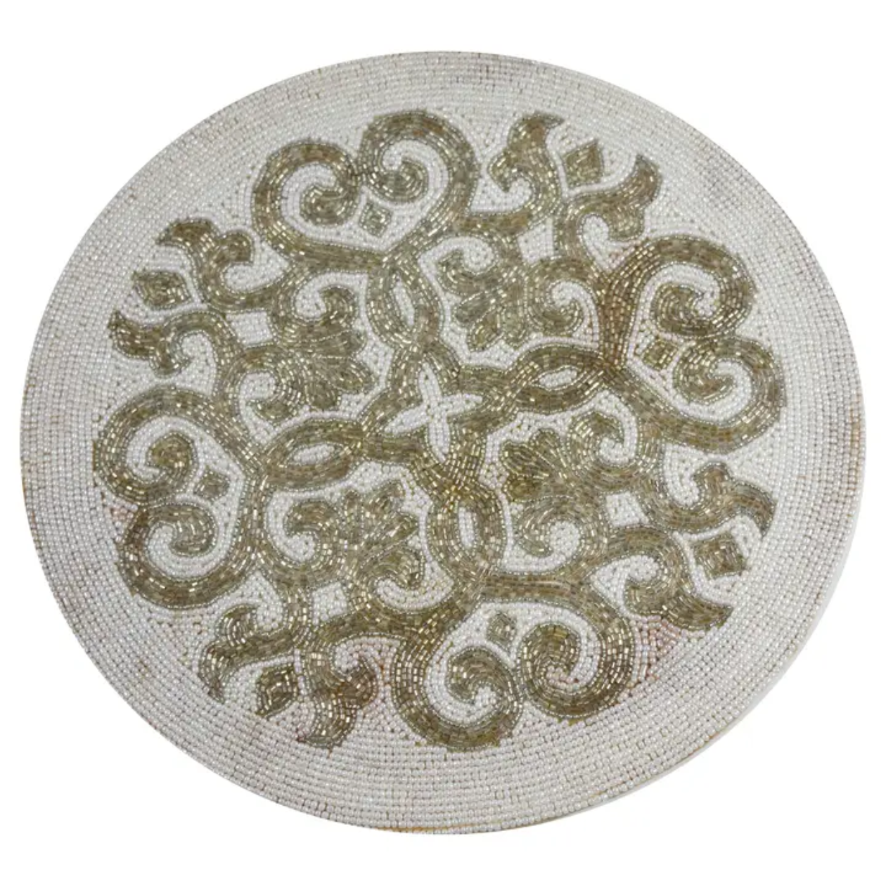 Regal Filigree Beaded Placemat