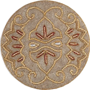 Regal Intricacy Beaded Placemat