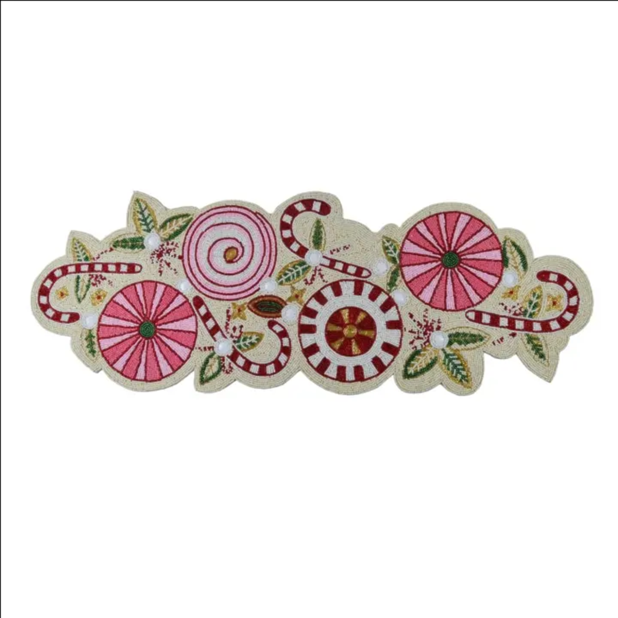 Candy Cane Delight Table Runner