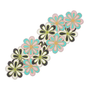 Blooming Elegance Beaded Table Runner