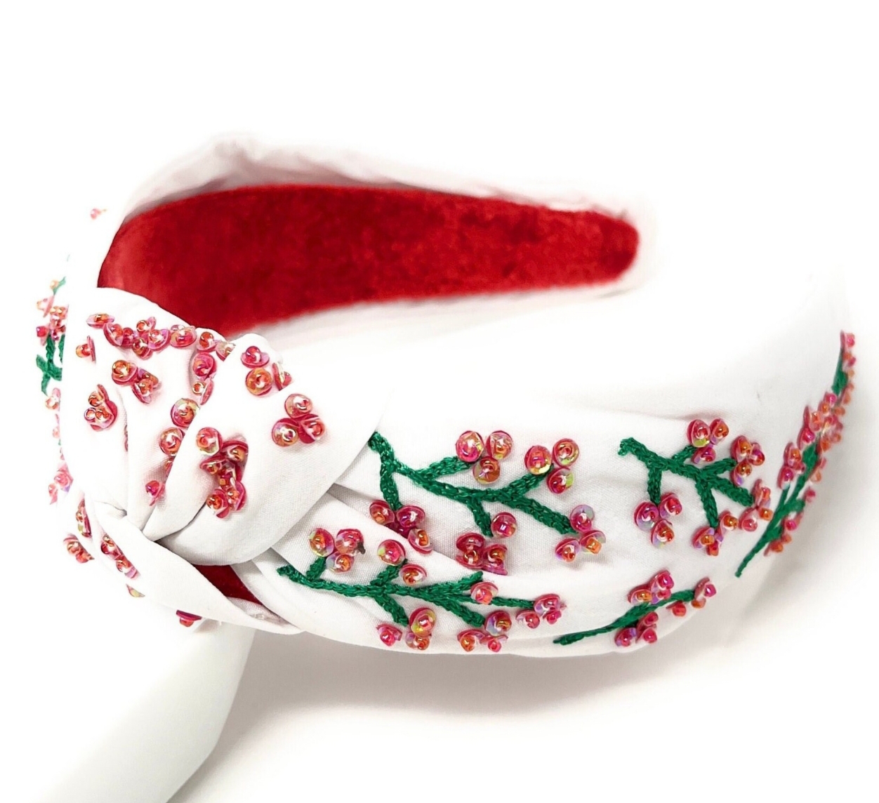 Blossom Berry Beaded Floral Headband