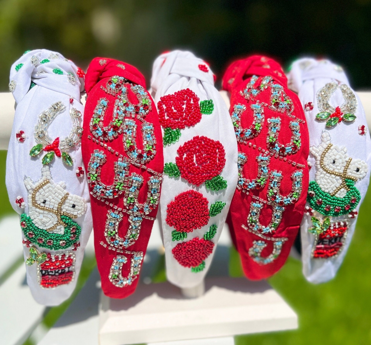 Equestrian Elegance Beaded Headband