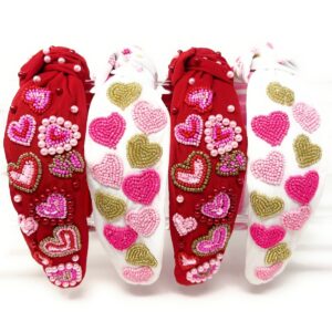 Sparkling Love Beaded Headbands