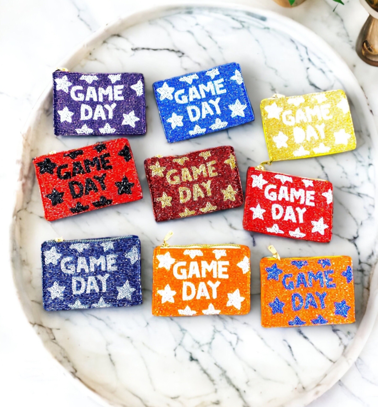 Game Day Glam Coin Pouches