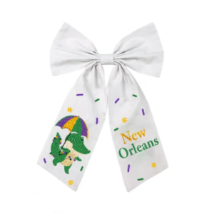 New Orleans Mardi Gras Alligator Bow