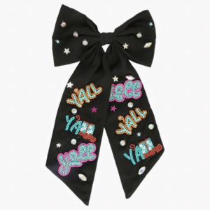 Y'all Festive Statement Bow