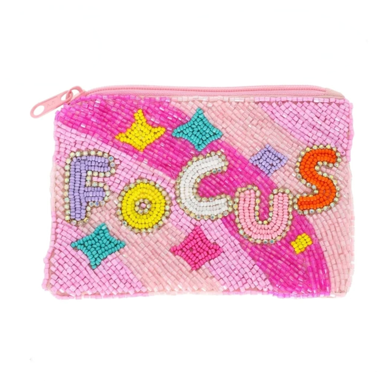 Focus Beaded Pouch