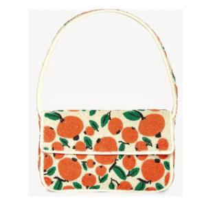 Orange Grove Beaded Crossbody