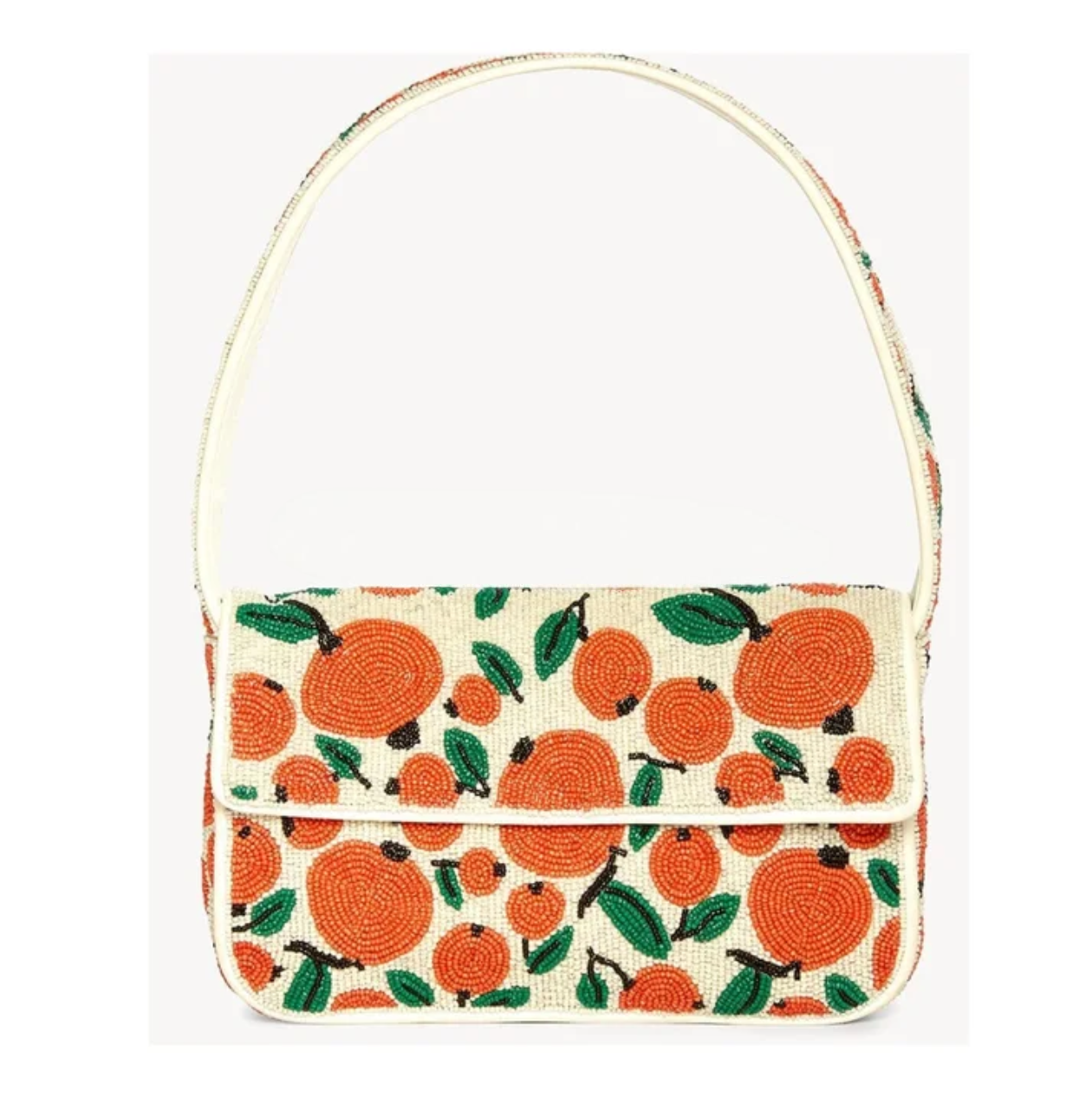 Orange Grove Beaded Crossbody