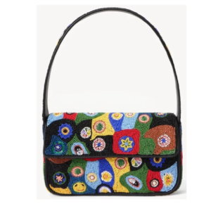 Cosmic Mosaic Beaded Crossbody