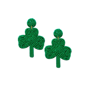 Emerald Clover Earrings