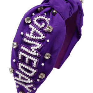 Glitz & Glam Headband – Purple Majesty