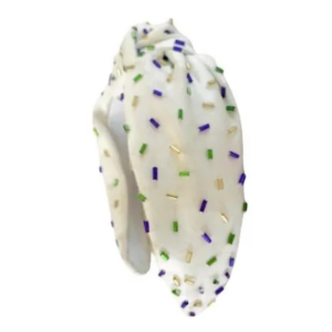 Confetti Sparkle Beaded Headband