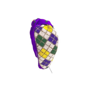 Harlequin Diamond Beaded Headband