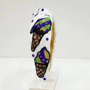 Frosty Treat Beaded Headband