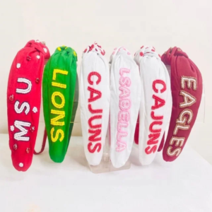 Personalized Beaded Name Headbands