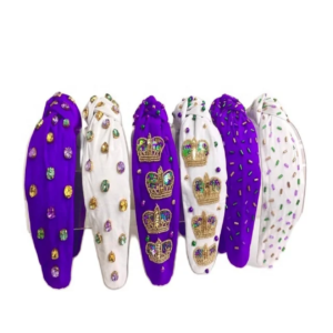 Royal Crown Embellished Headbands