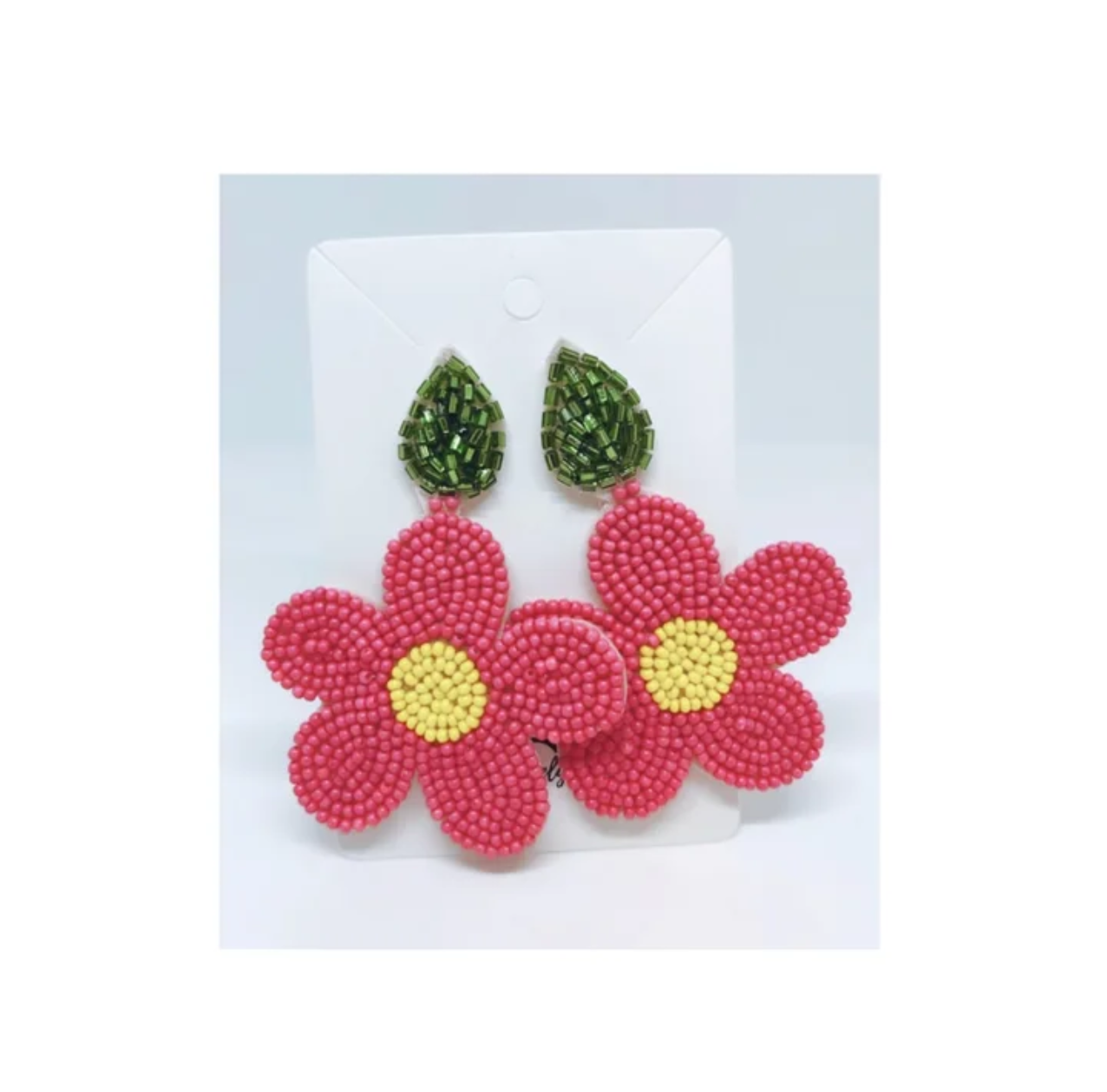 Blossom Bloom Beaded Earrings