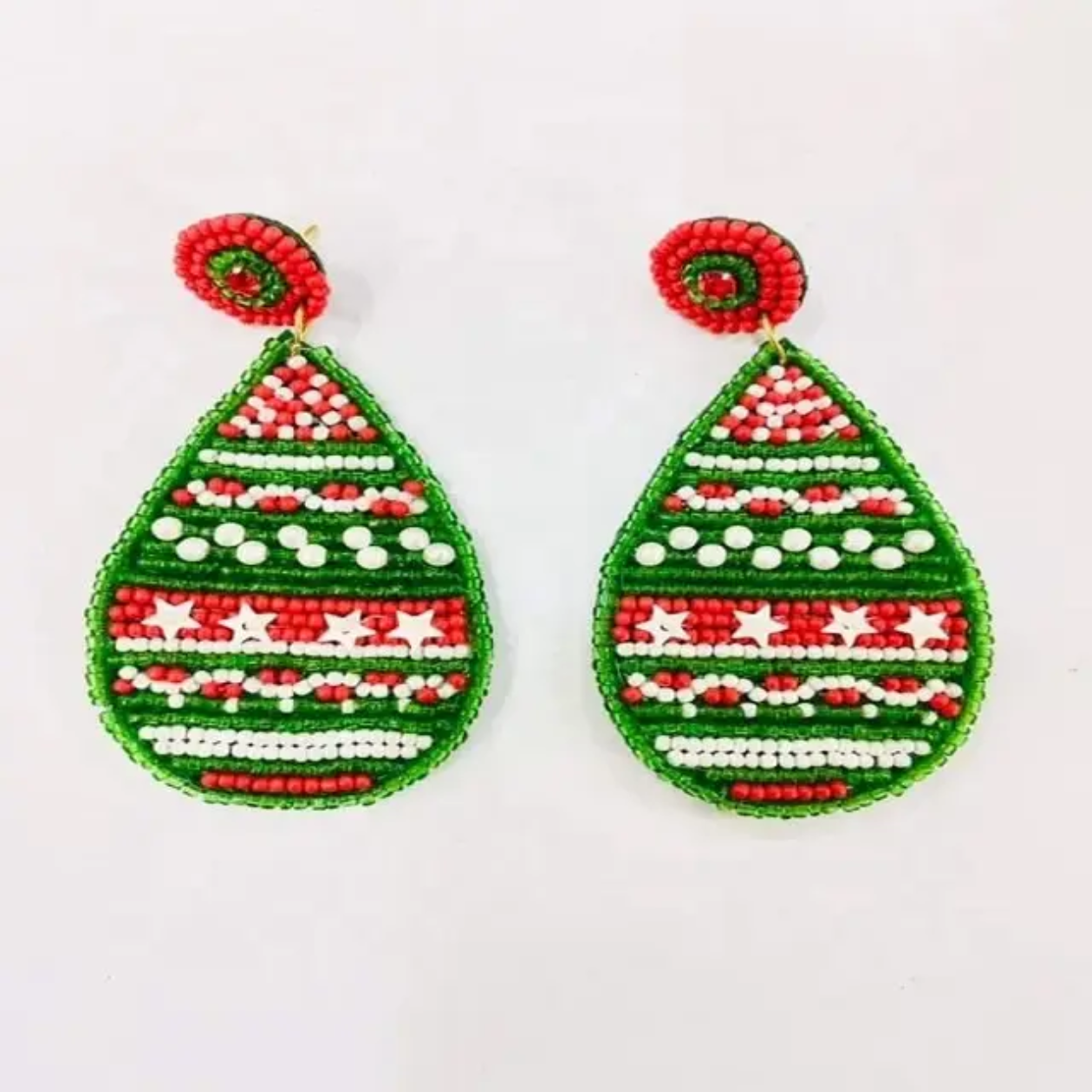Festive Joy Teardrop Earrings