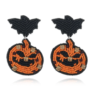 Spooky Jack-O’-Lantern Earrings