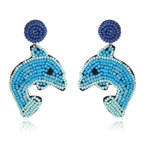 Ocean Bliss Dolphin Earrings