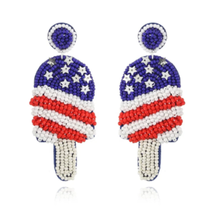 Patriotic Popsicle Earrings