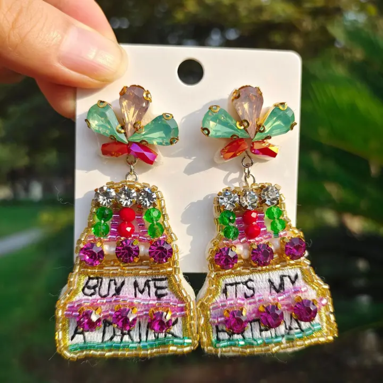 It's My Birthday Luxe Earrings