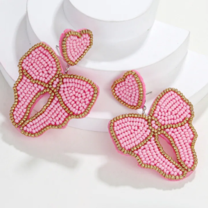 Fluttering Grace Bow Earrings