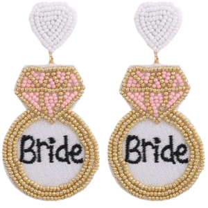 Bridal Bliss Ring Earrings
