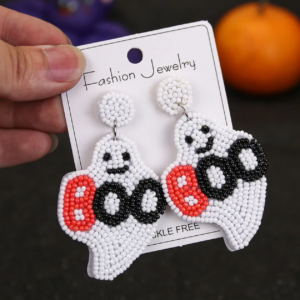Spooky Boo Ghost Earrings