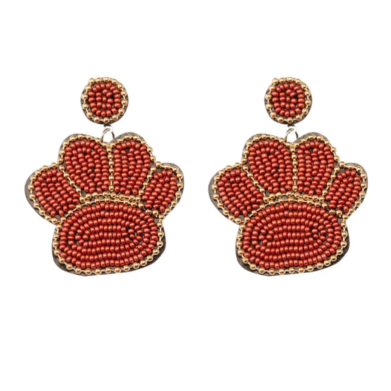 Paw Print Passion Earrings