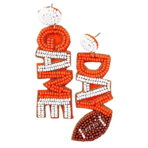 Game Day Touchdown Earrings