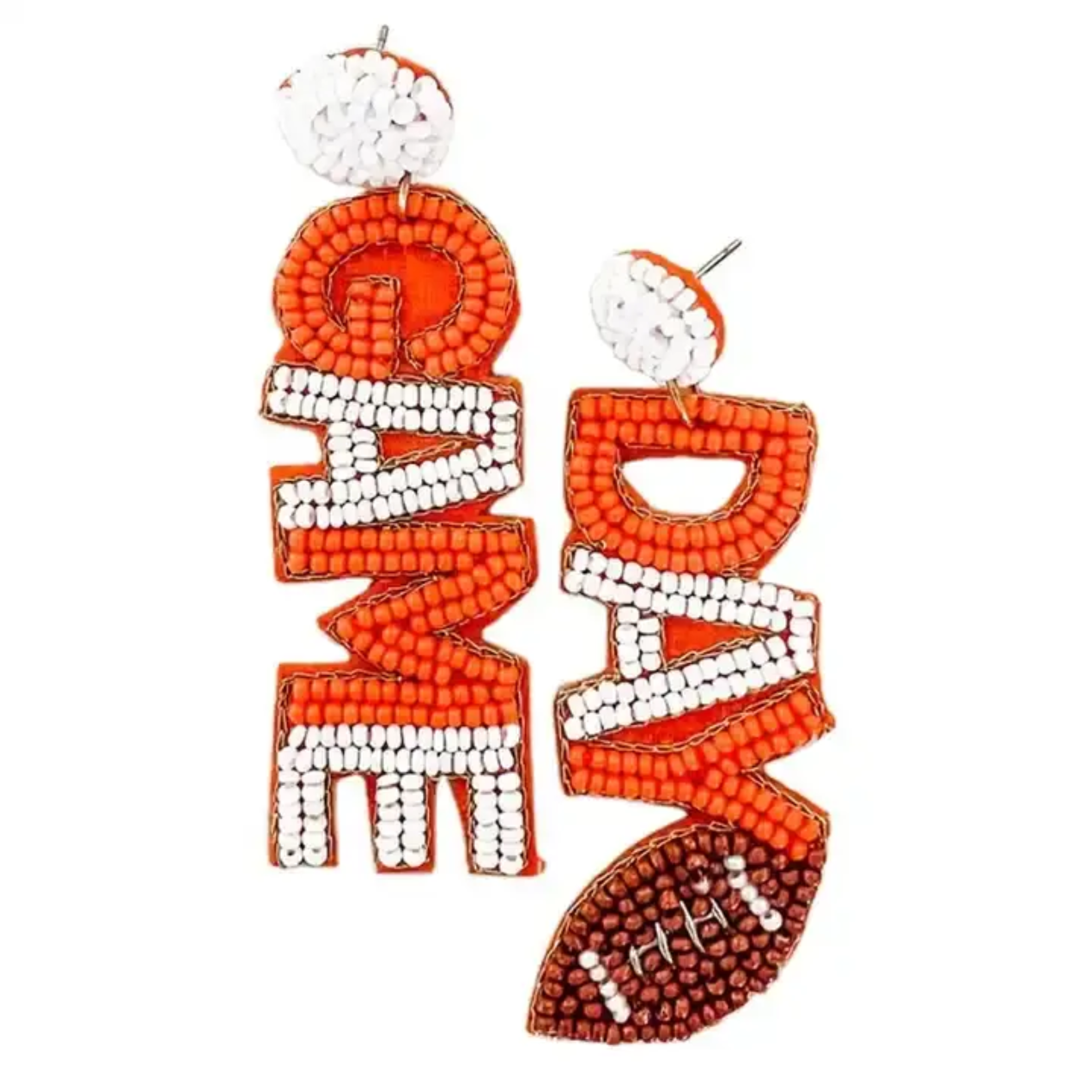 Game Day Touchdown Earrings