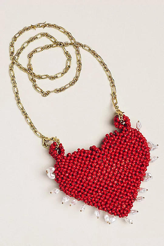 ALÉMAIS Carmelo Beaded Crossbody Bag