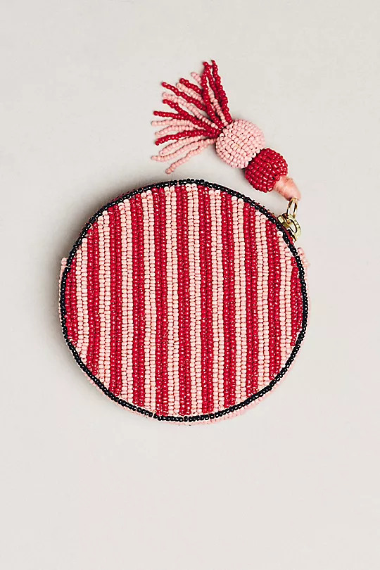 Nephthys Illustrated Beaded Round Coin Purse - Image 5