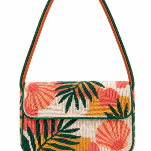 The Fiona Beaded Bag: Flower Edition