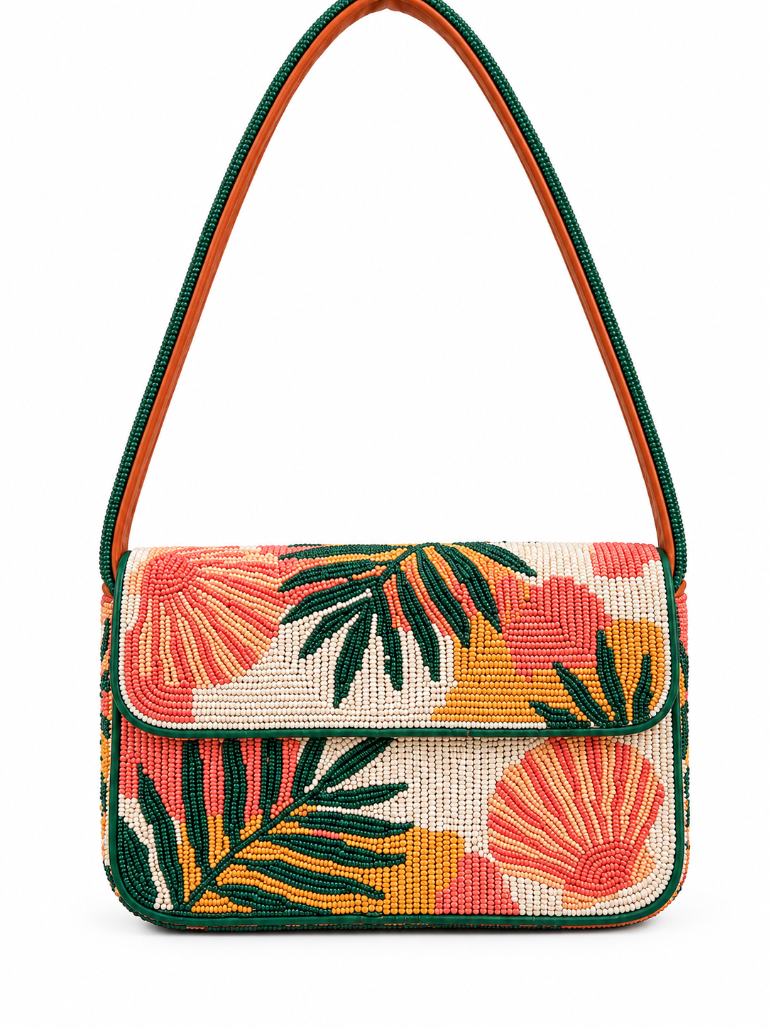 The Fiona Beaded Bag: Flower Edition