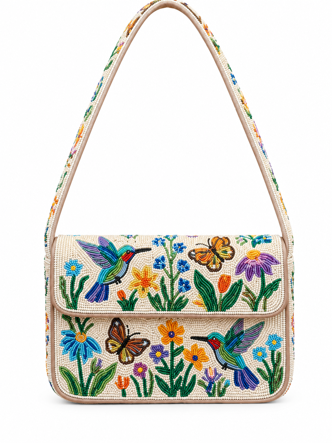 The Fiona Beaded Bag: Nature Edition