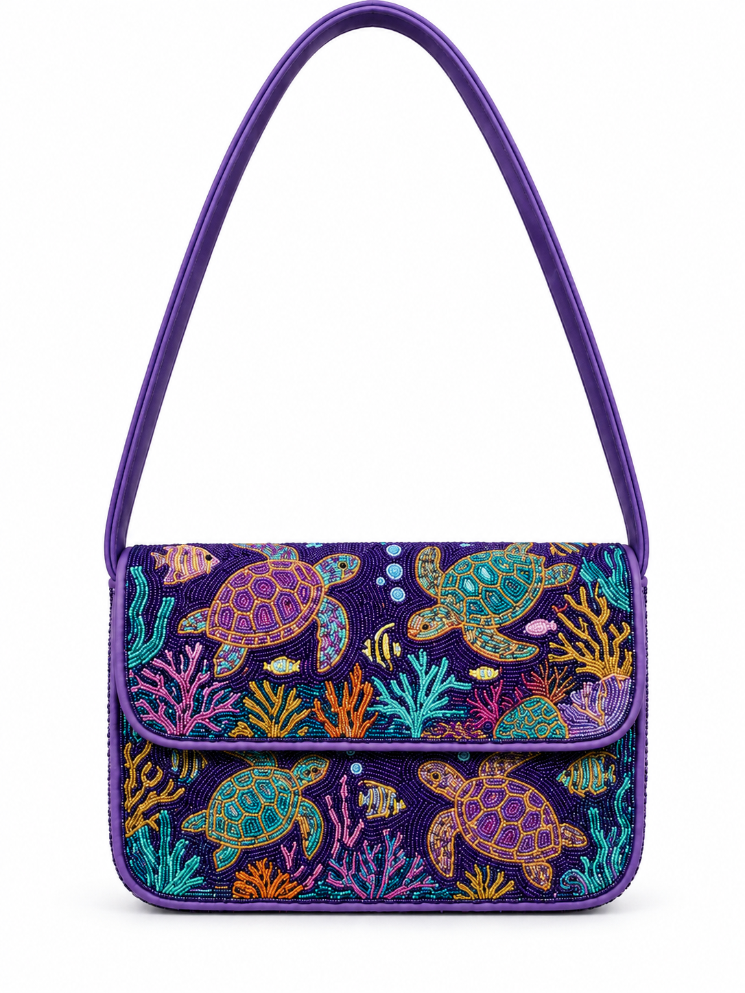 The Fiona Beaded Bag: Sea Edition