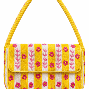 The Fiona Beaded Bag: Flower Edition