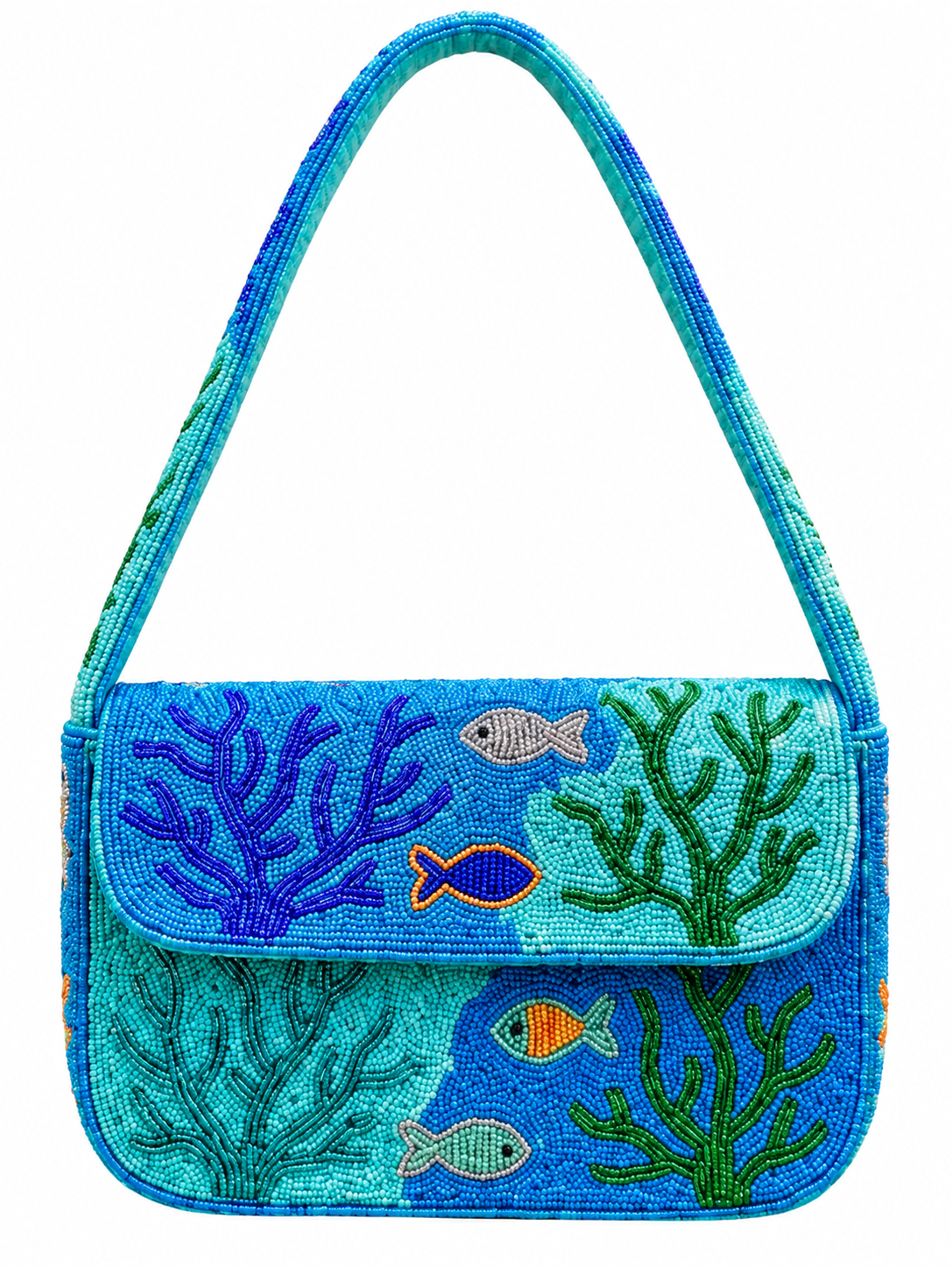 The Fiona Beaded Bag: Sea Edition